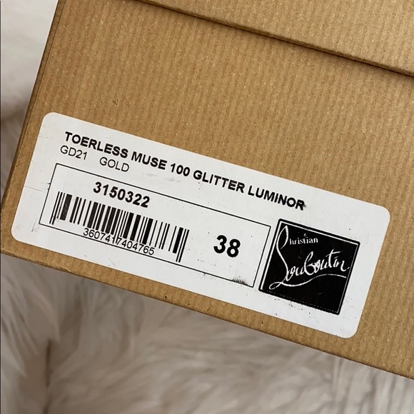 Christian Louboutin Glitter Heels - Picture 12 of 16